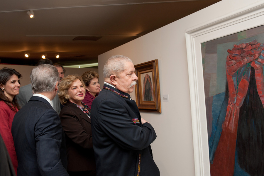 Exposição Guerra e Paz, de Portinari no  Memorial da América Latina