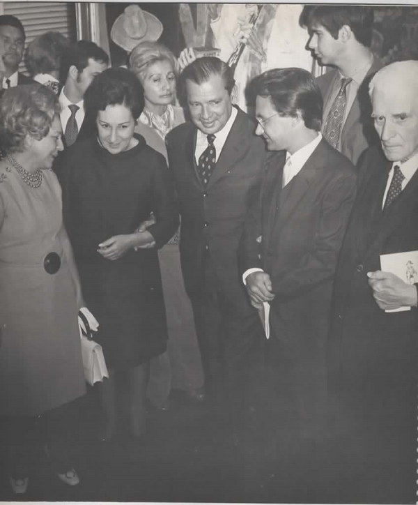 Inauguração da exposição Cem obras Primas de Portinari no Museu de Arte de São Paulo