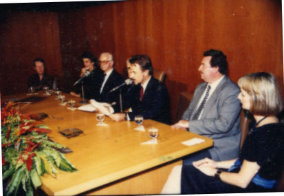 Instalação da Associação Cultural Candido Portinari durante cerimônia no Palácio Gustavo Capanema 