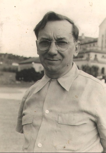 Candido Portinari durante viagem a Minas Gerais