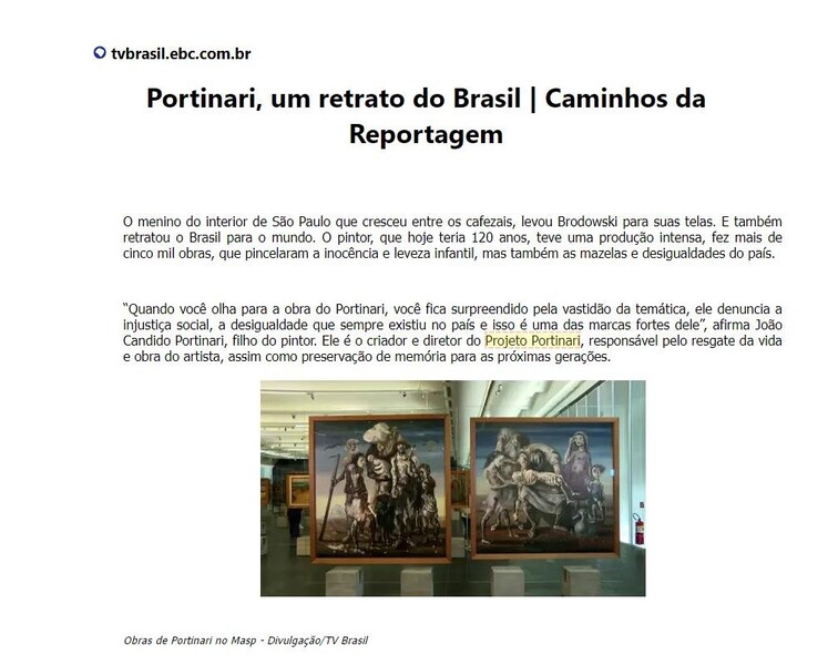 Portinari, um retrato do Brasil