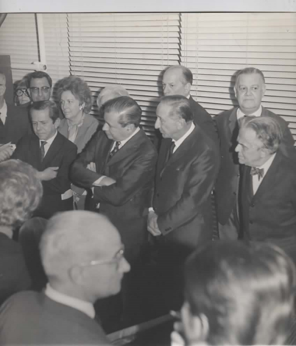 Inauguração da exposição Cem obras Primas de Portinari no Museu de Arte de São Paulo