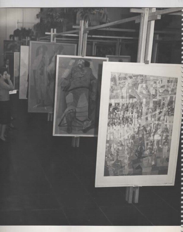 Inauguração da exposição Cem obras Primas de Portinari no Museu de Arte de São Paulo