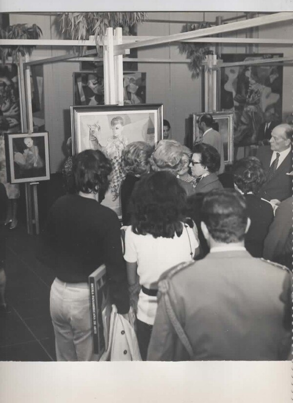Inauguração da exposição Cem obras Primas de Portinari no Museu de Arte de São Paulo