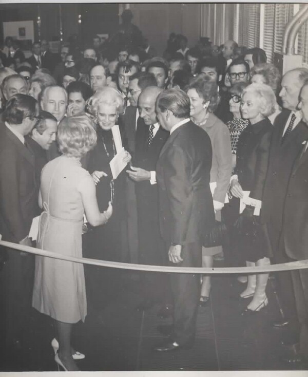 Inauguração da exposição Cem obras Primas de Portinari no Museu de Arte de São Paulo