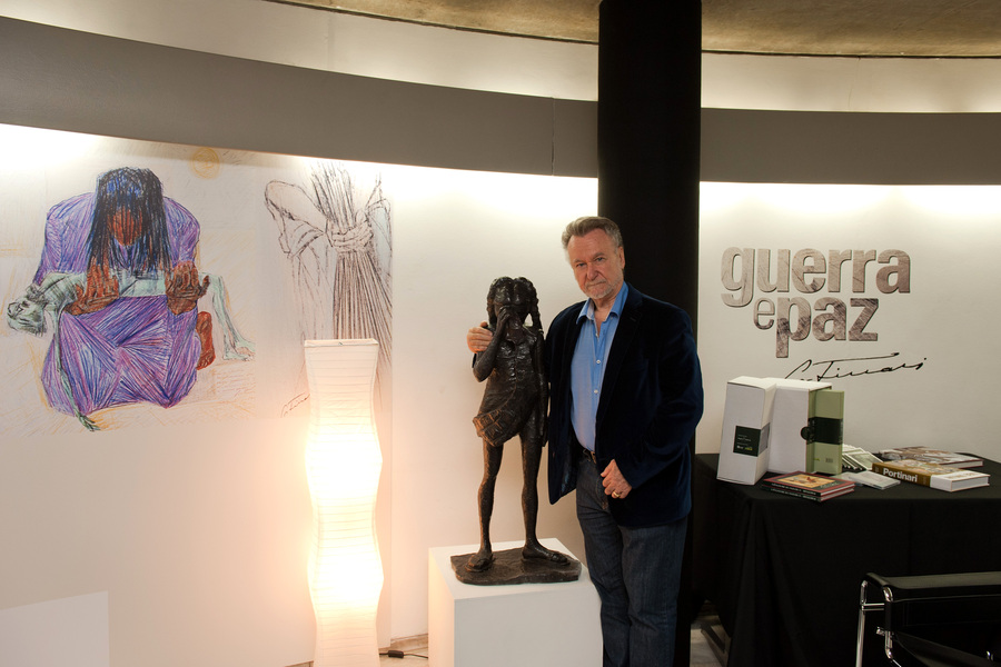 Exposição Guerra e Paz, de Portinari no  Memorial da América Latina
