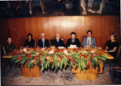 Instalação da Associação Cultural Candido Portinari durante cerimônia no Palácio Gustavo Capanema