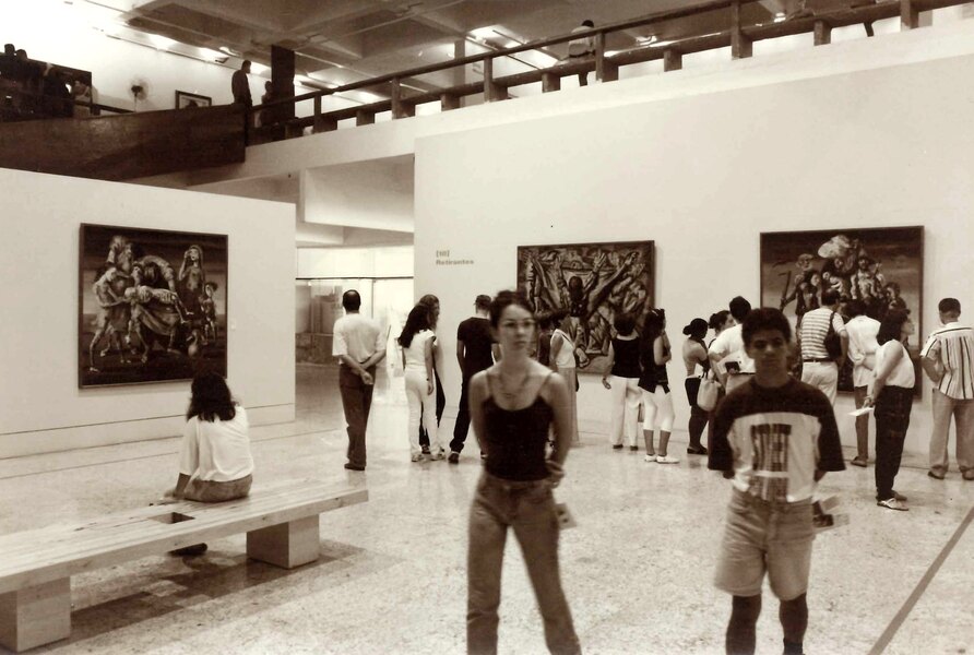 Exposição Portinari Retrospectiva na Museu de Arte de São Paulo Assis Chateaubriand