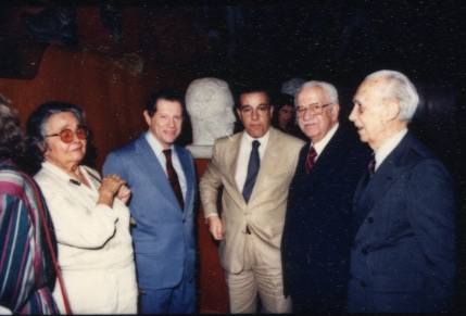 Instalação da Associação Cultural Candido Portinari durante cerimônia no Palácio Gustavo Capanema