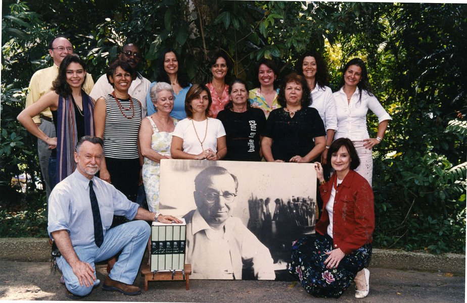 Equipe do Projeto Portinari nos anos 90