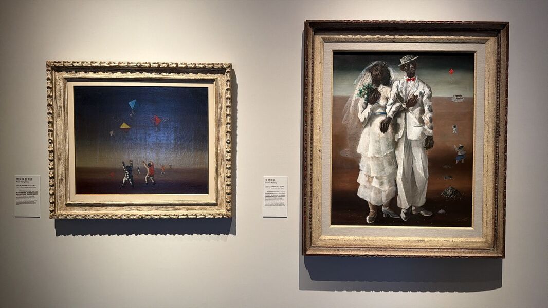 Montagem da Exposição O Brasil de Portinari no Museu Nacional da China