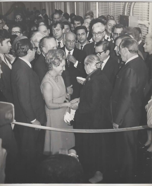 Inauguração da exposição Cem obras Primas de Portinari no Museu de Arte de São Paulo