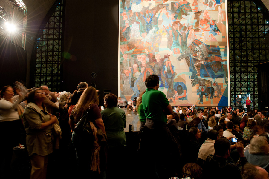 Exposição Guerra e Paz, de Portinari no  Memorial da América Latina
