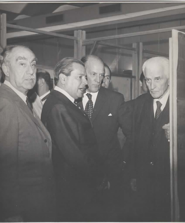 Inauguração da exposição Cem obras Primas de Portinari no Museu de Arte de São Paulo