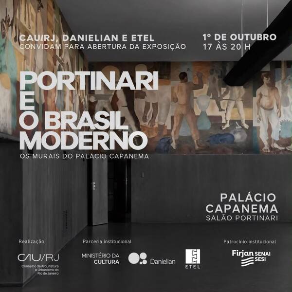 Portinari e o Brasil Moderno: Os murais do Palácio Capanema