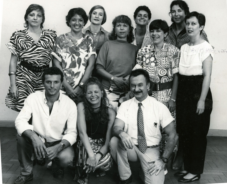 Equipe do Projeto Portinari nos anos 90