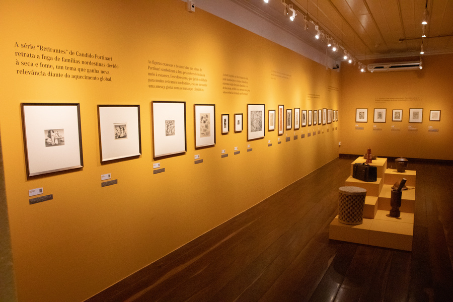 Exposição Portinari entre Traços e Palavras  na Caixa Cultural Salvador