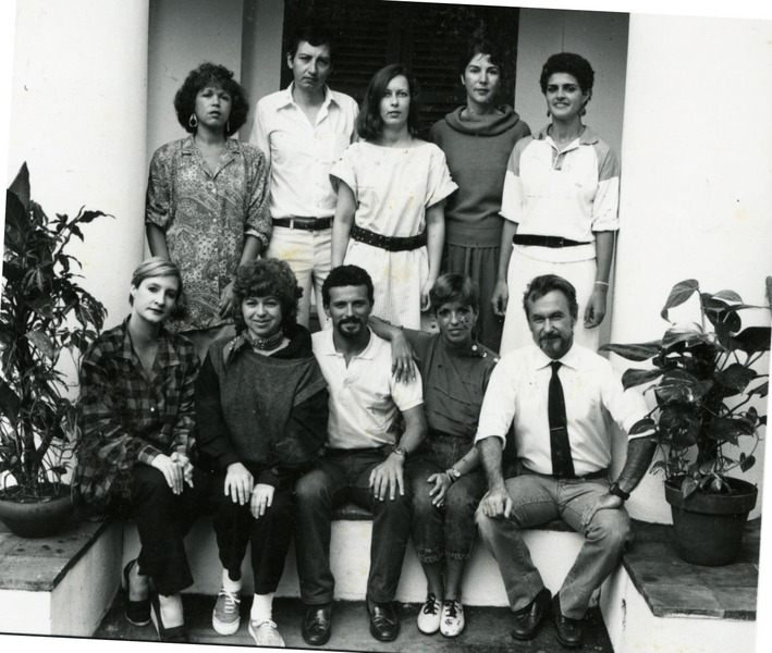 Equipe do Projeto Portinari nos anos 90