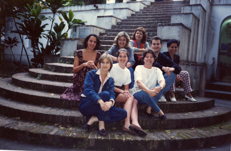 Equipe do Projeto Portinari nos anos 90