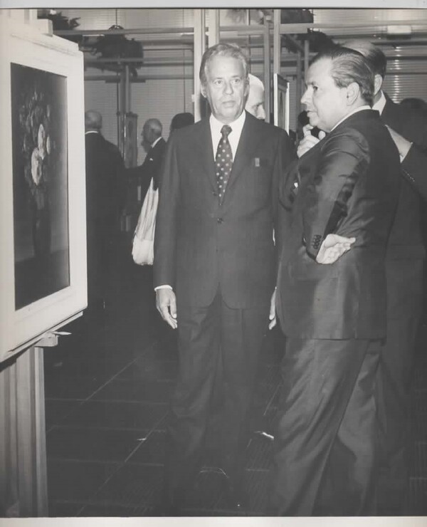 Inauguração da exposição Cem obras Primas de Portinari no Museu de Arte de São Paulo