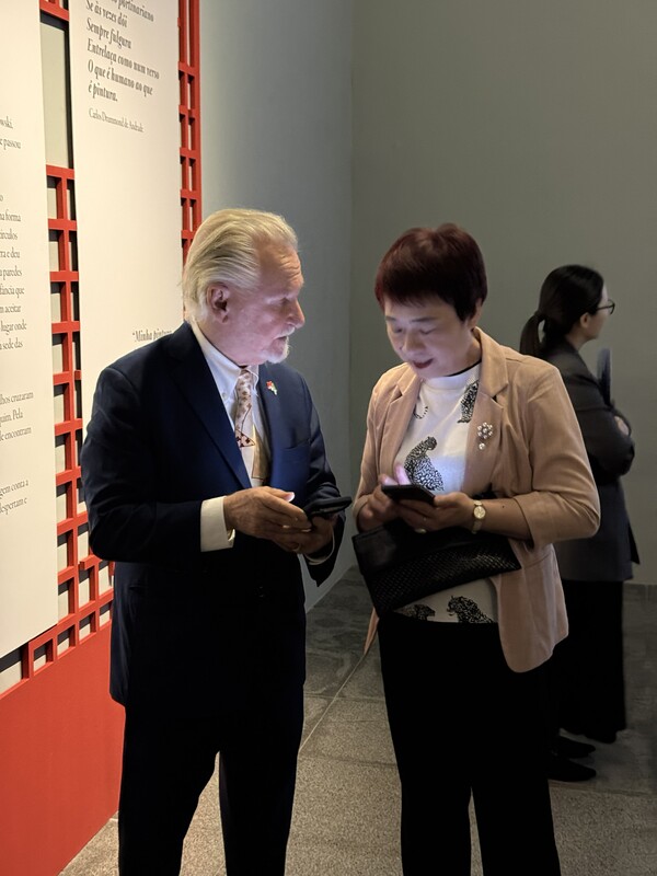 Inauguração da exposição Janela para Pequim: Sala Petrobras no Museu Histórico Nacional