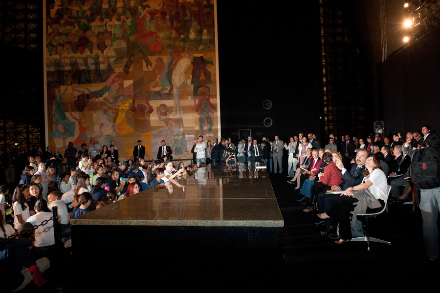 Exposição Guerra e Paz, de Portinari no  Memorial da América Latina