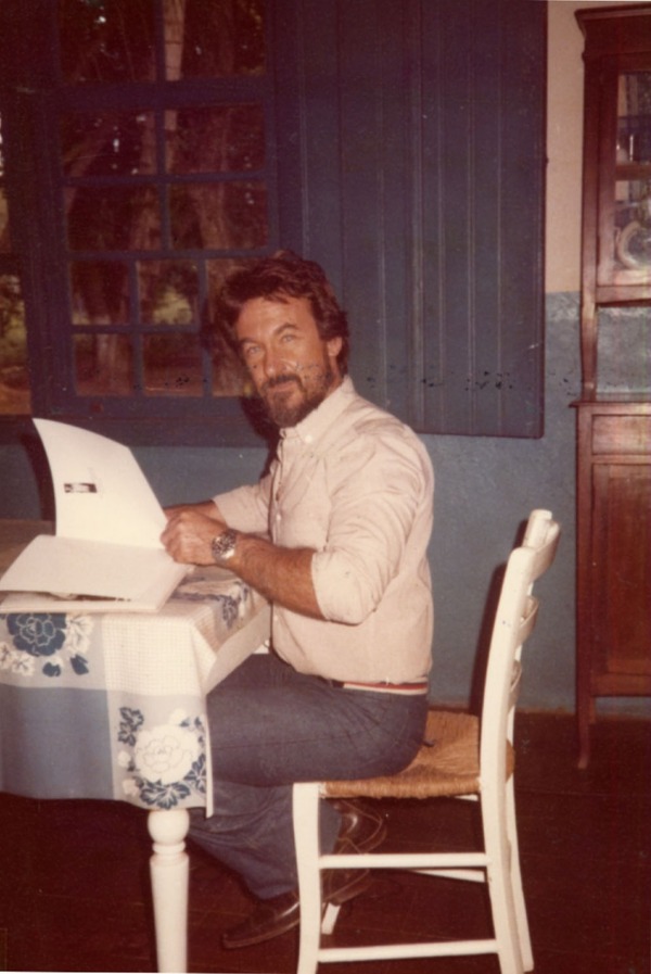 João Candido Portinari em visita a  Brodowski