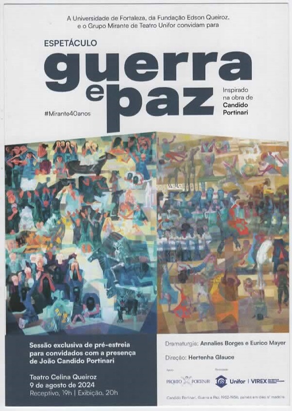 Espetáculo Guerra e Paz