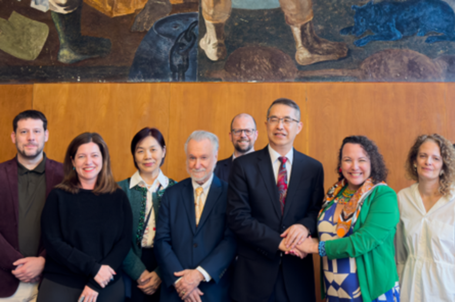 Visita da Comissão Chinesa ao Palácio Gustavo Capanema
