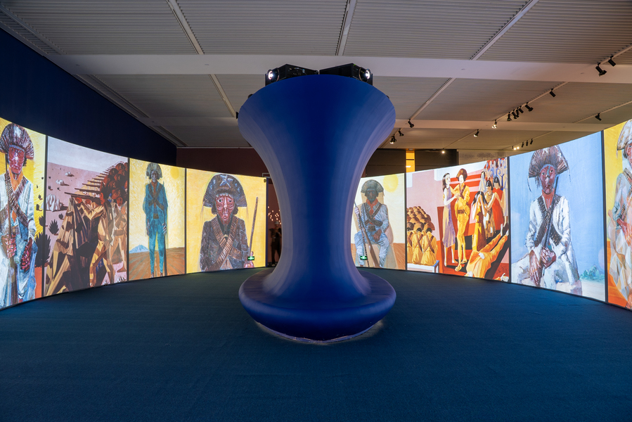 Exposição O Brasil de Portinari no Museu Nacional da China