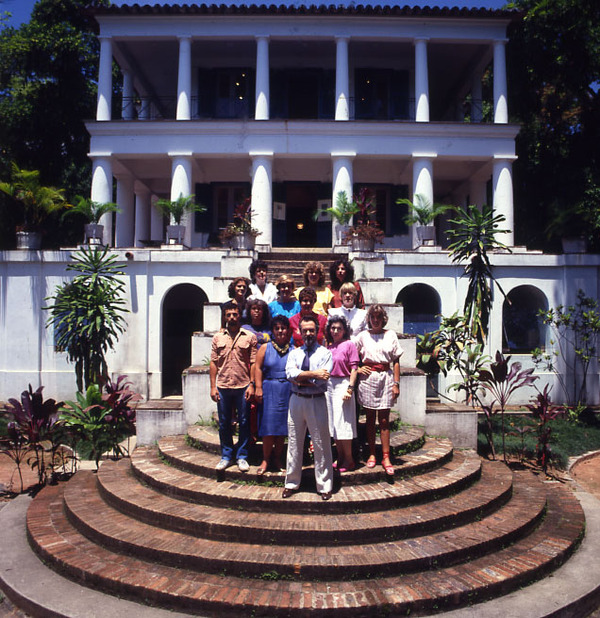 Equipe do Projeto Portinari nos anos 90