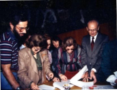 Instalação da Associação Cultural Candido Portinari durante cerimônia no Palácio Gustavo Capanema