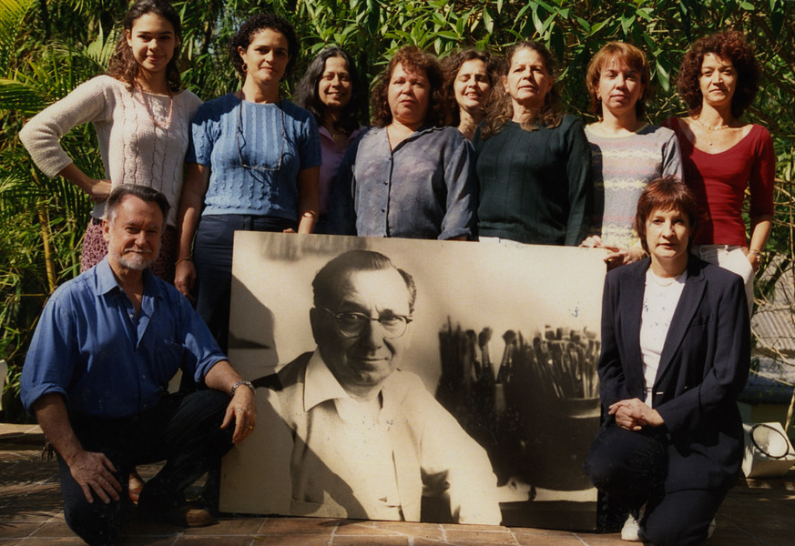 Equipe do Projeto Portinari nos anos 90